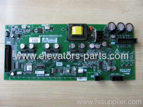 Shanghai Mitsubishi Elevator Lift Spare Parts P203735B000G01 PCB Inverter Drive Board