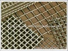 low carbon steel wire crimped mesh /