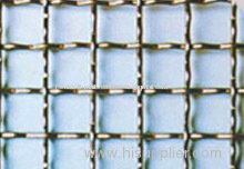 low carbon steel wire crimped mesh /