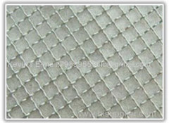 low carbon steel wire crimped mesh /