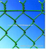 galvanized /PVC coated chain link wire mesh /