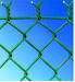 galvanized /PVC coated chain link wire mesh/