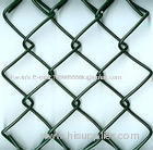 galvanized /PVC coated chain link wire mesh /