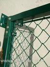 galvanized /PVC coated chain link wire mesh /