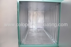 Leading manufacturer powder coating cure oven
