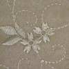 100% Polyester Embroidery Suede Fabric