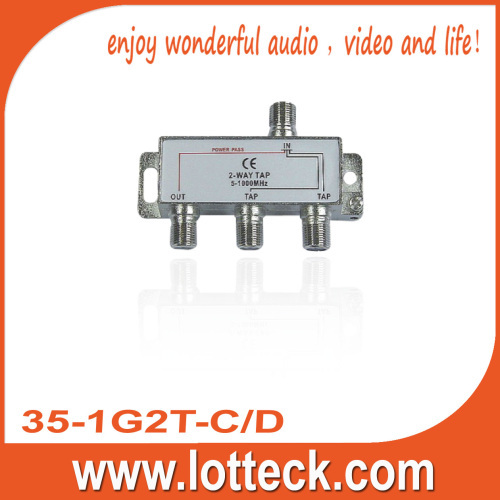 1.0-4.8dB Insertion Loss 2-way tap