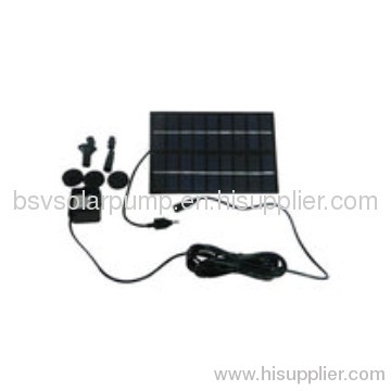 9V/1.8W solar garden pump