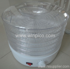 electric food dehydrator with fan Deluxe 5-Tray Food Dehydrator