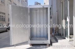 Electrostatic powder coating oven