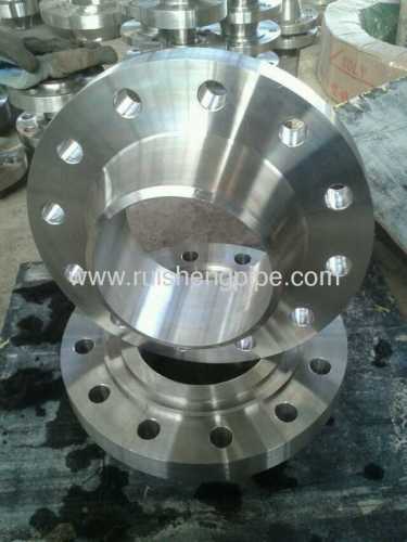 DIN 2526 316L stainless steel WN RF flanges Chinese manufacturer.