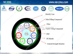 GYTS Amoured fiber optic cable