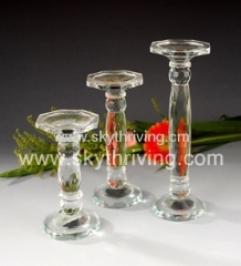 crystal candleholders, crystal candlestick