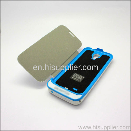 For Samsung Galaxy S4 i9500 external backup battery case 4200mAh power bank