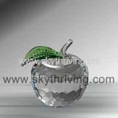 apple crystal, crystal gifts