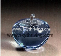 crystal apple gift, crystal apple