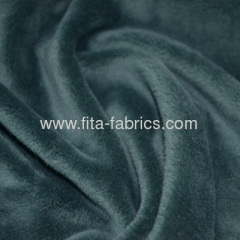 Polyester dot soft velboa dyeing fabric for baby