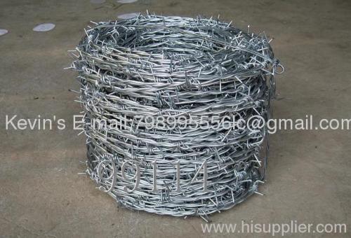 galvanized/PVC coated razor wire/ barbed wire