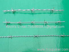 galvanized/PVC coated razor wire/barbed wire