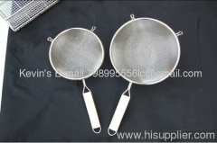 (double ears & double mesh layer) Wire Mesh Strainer/Skimmer/Colander
