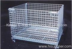 Wire Mesh Container/ Tote box /Foldable Wire Mesh Basket