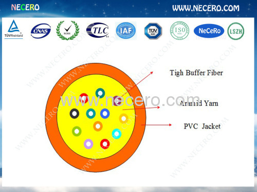 Multi Purpose Distribution Indoor fiber optic Cable