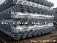 hot rolled galvanized steel pipe struckture tube