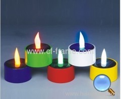 solar mini candle night lights for promotion