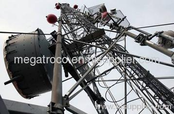 Megatro microwave telecommunication towers