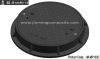 Round EN 124 C250 C/O 550mm composite FRP manhole cover