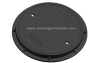 EN124 A15 C/O550mm Round Plastic Composite Manhole Cover