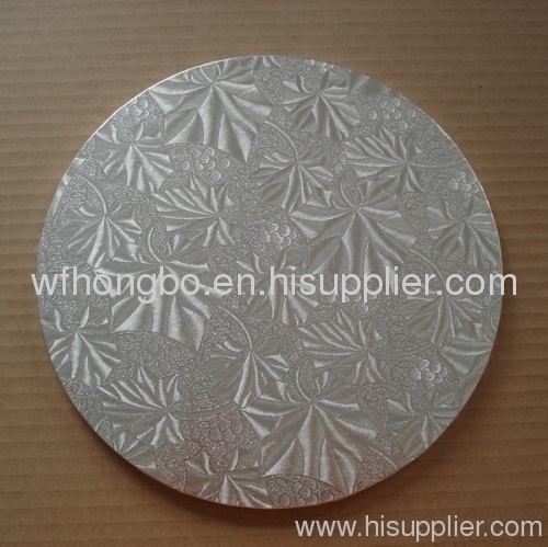 silver mdf cake boards