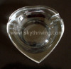 heart crystal ashtray, business gifts