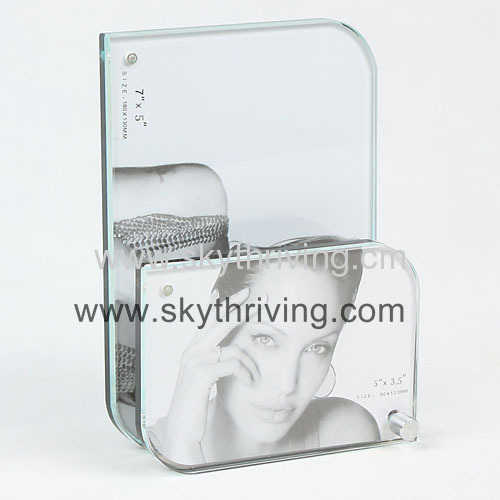 crystal photo frame wedding souvenir, crystal frame