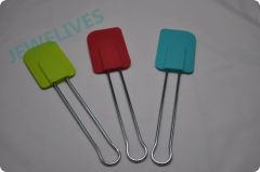 Jewelives Silicone Baking Tools Scraper With line Handle
