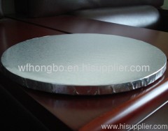 Round Silver Foil Paper Cake Tray