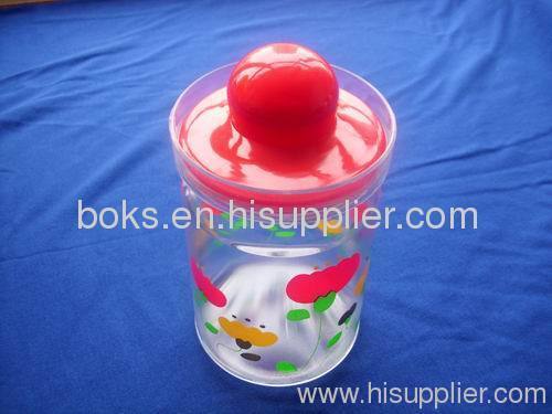 cheap plastic canister with lids