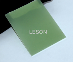 Aqua green epoxy fiberglass laminate sheet