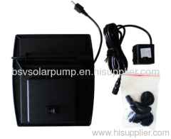 2.5W solar pool pump