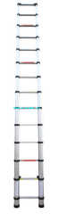 flexible ladder telescopic ladder telescoping ladder 4.1m 14rungs 13.45feet office ladder aluminium folding ladder