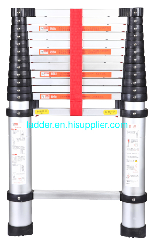 flexible ladder telescopic ladder telescoping ladder 4.1m 14rungs 13.45feet office ladder aluminium folding ladder