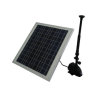 solar fountain pump garden decoration