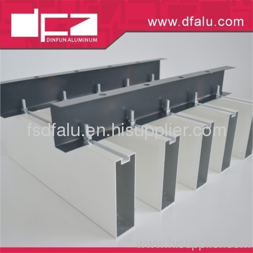 aluminum baffle ceiling system
