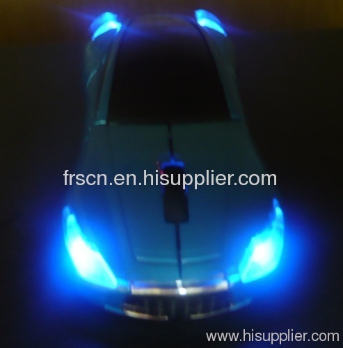 led lightig usb wireless car mouse