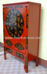 Chinese classical paint wardrobe