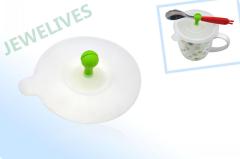 Food Grade Silicone Cover & lid suit for ceramic mug