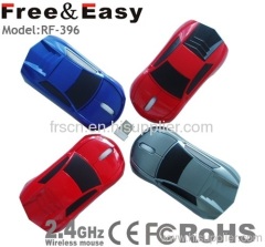 2.4g wireless 3d car design mouse