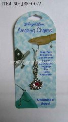 Metal colorful mobile charms
