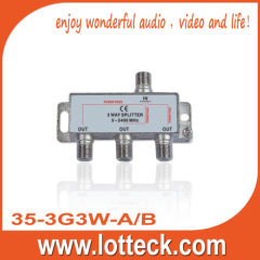 LOTTECK HIGH Quality 35-3G3W-A/B 3- WAY SPLITTER