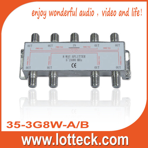 LOTTECK 5-2400MHZ 8-WAY SPLITTER